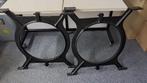 Te Koop : Gietijzeren tafelpoten / 2 stuks, Huis en Inrichting, Tafelonderdelen, Ophalen, Tafelpoot, 50 tot 100 cm, 50 tot 100 cm