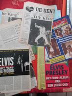 ELVIS "THE KING": varia aan tijdschriftartikels, Gebruikt, Ophalen of Verzenden, Boek, Tijdschrift of Artikel