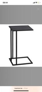 Table d'appoint noire Celo, Enlèvement, Utilisé