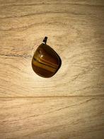 Pendentif œil de tigre, Overige voorstellingen, Bruin, Nieuw, Ophalen of Verzenden
