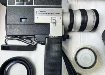 Canon 814 Electronic Super 8-camera - In Topstaat + Tas beschikbaar voor biedingen