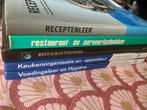 Diverse boeken voor koks in opleiding, Boeken, Studieboeken en Cursussen, Ophalen of Verzenden, Gelezen