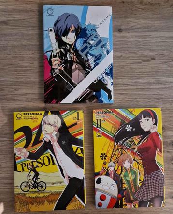 PERSONA manga (Persona 3 en Persona 4) beschikbaar voor biedingen