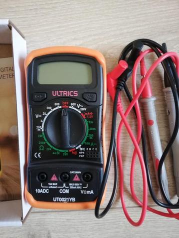 Multimeter, Doe-het-zelf en Bouw, Meetapparatuur, Ophalen of Verzenden, Nieuw, Multimeter