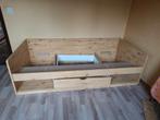 Bed 1 persoon, Kinderen en Baby's, Ophalen, Gebruikt, Matras