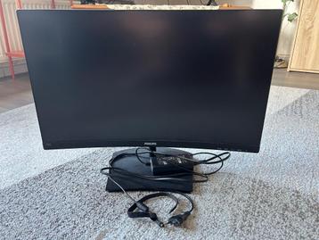 TE KOOP: Philips Curved Monitor (23.6 inch) beschikbaar voor biedingen