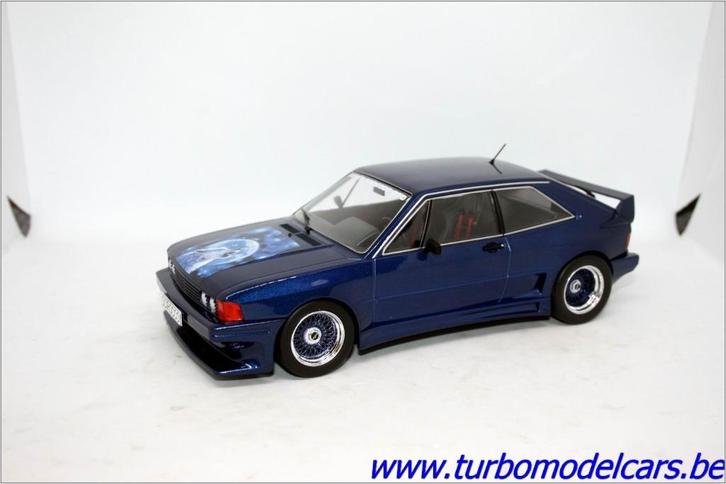 VW Scirocco Rieger GTO Blauw 1/18 MCG, Hobby & Loisirs créatifs, Voitures miniatures | 1:18, Neuf, Voiture, Autres marques, Envoi