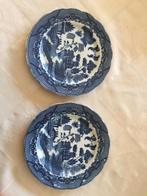 2 assiettes Old Willow, Antiek en Kunst, Ophalen of Verzenden