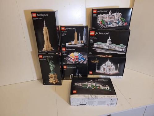 Lego collectie Architecture, allen nieuw en verzegeld., Kinderen en Baby's, Speelgoed | Duplo en Lego, Nieuw, Lego, Complete set