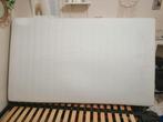 Bedframe, lattenbodem, Pocketvering matras 120x200cm, Ophalen, Zo goed als nieuw, Twijfelaar, 120 cm