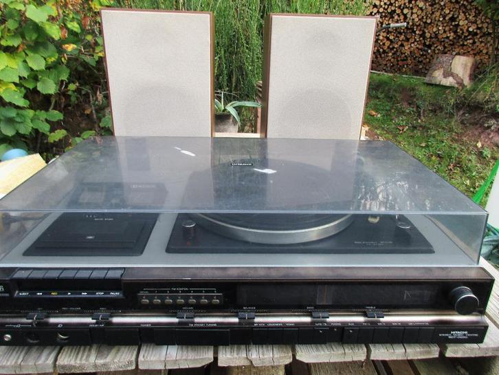 Hitachi SDT-2690R stereomuziekcentrum, Audio, Tv en Foto, Platenspelers, Ophalen