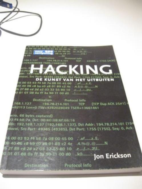 Hacking, de kunst van het uitbuiten, Livres, Informatique & Ordinateur, Comme neuf, Système d'exploitation, Enlèvement