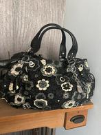 Arthur & Aston limited edition leren handtas met bloemen, Ophalen of Verzenden, Zo goed als nieuw, Zwart, Handtas