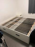 Bed ikea + storage 180x200, Huis en Inrichting, Ophalen, Gebruikt