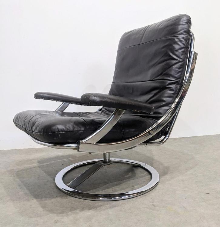 Relax space-age Leolux 1970s, Maison & Meubles, Canapés | Coins salons complets, Cuir, Enlèvement ou Envoi