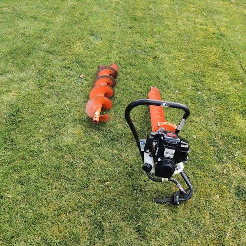 Grondboor Honda, Tuin en Terras, Hand-tuingereedschap, Gebruikt, Grondboor, Ophalen