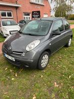 Nissan micra 1.2i benzine 2006 114000km 3deurs met airco, 4 cilinders, Zilver of Grijs, Stadsauto, 3 deurs
