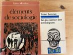 Elements de sociologie, Mendras + Le gai savoir des sociolog, Boeken, Ophalen