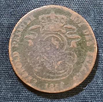 2 cent 1856 FR - Leopold I beschikbaar voor biedingen