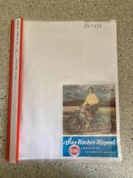 Unieke Map met documentatie bromfietsen Merknaam letter H, Verzenden, Zo goed als nieuw