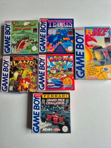 Nintendo game boy games  beschikbaar voor biedingen