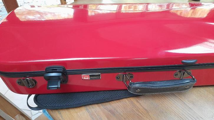 Vioolkoffer , dubbelkoffer voor 2 violen, Muziek en Instrumenten, Strijkinstrumenten | Violen en Altviolen, Zo goed als nieuw