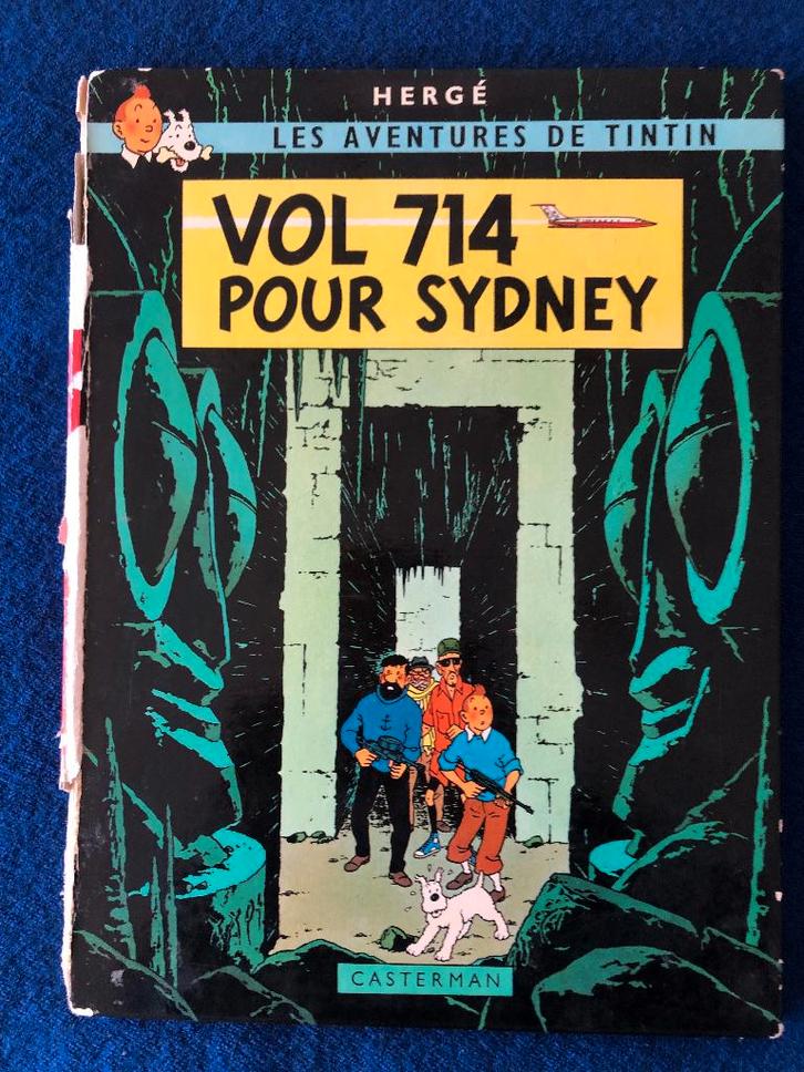 Tintin - EO Vol 714 pour Sydney, Livres, BD, Utilisé, Une BD, Enlèvement ou Envoi