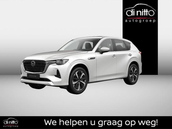 Mazda CX-60 2.5 PHEV PHEV Homura Plus, Auto's, Mazda, Bedrijf, Te koop, CX-60, 360° camera, 4x4, Alarm, Bluetooth, Centrale vergrendeling