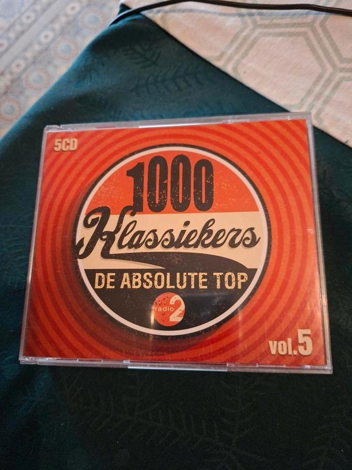 5 CD : Radio 2 - 1000 Klassiekers, Cd's en Dvd's, Cd's | Verzamelalbums, Gebruikt, Ophalen of Verzenden