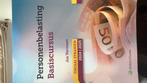 Personenbelasting Basiscursus 1e bach bedrijfsmanagement RE, Boeken, Ophalen of Verzenden, Zo goed als nieuw, Wolters kluwer