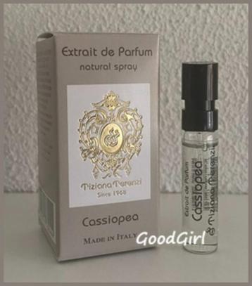 TizianaTerenzi Cassiopea niche parfum staaltje sample beschikbaar voor biedingen