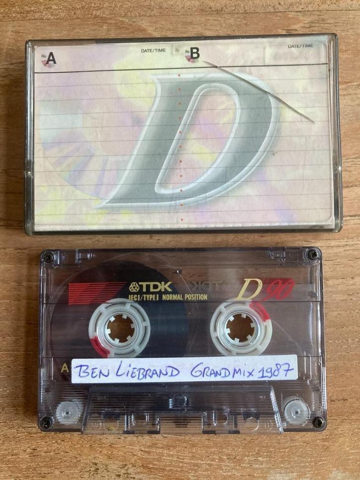 Eindejaarsmix Top 40 1987 hits eighties discomuziek disco, Cd's en Dvd's, Cassettebandjes, Gebruikt, Voorbespeeld, Pop, 1 bandje
