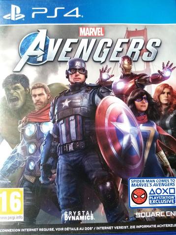 Avengers Marvel / PS4  disponible aux enchères