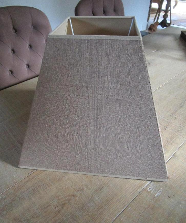 lampenkappen, Maison & Meubles, Lampes | Abat-jour, Comme neuf, Autres formes, Beige, Brun, Enlèvement ou Envoi