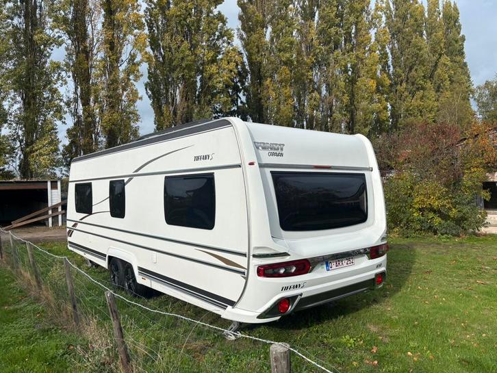 Caravan fendt Tiffany, Caravans en Kamperen, Caravans, Particulier, Fendt, Airco, Ophalen