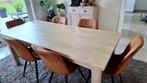 Tafel, Huis en Inrichting, Tafels | Eettafels, Ophalen, Zo goed als nieuw, Vijf personen of meer