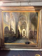 Schilderij Leo Engels kathedraal antwerpen, Ophalen
