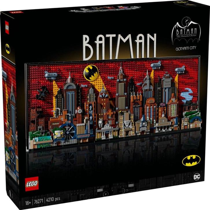 Batman: De animatieserie Gotham City (76271), Kinderen en Baby's, Speelgoed | Duplo en Lego, Nieuw, Lego, Complete set, Ophalen of Verzenden
