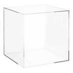 Plexiglas stolpen met bodemplaat, Ophalen, Zo goed als nieuw