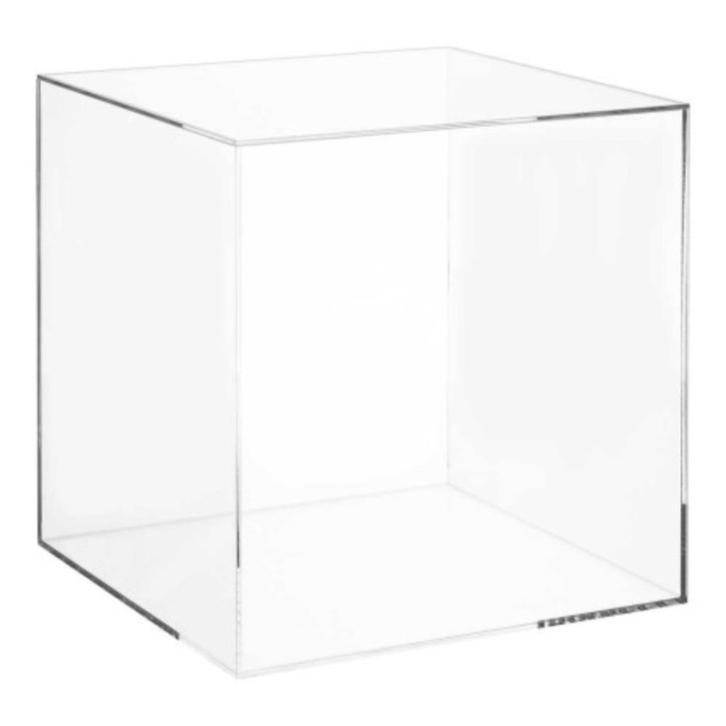 Plexiglas stolpen met bodemplaat, Huis en Inrichting, Woonaccessoires | Stolpen, Zo goed als nieuw, Ophalen