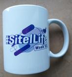 Mug Sitelife (publicité), Tasse(s) et/ou soucoupe(s), Autres styles, Céramique, Enlèvement ou Envoi