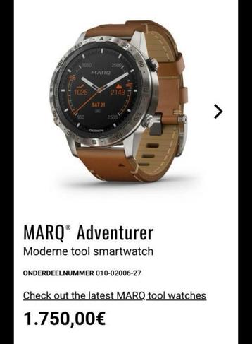  MARQ Adventurer super de luxe all-in smartwatch beschikbaar voor biedingen