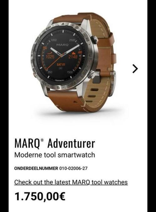 MARQ Adventurer super de luxe all-in smartwatch, Handtassen en Accessoires, Horloges | Heren, Zo goed als nieuw, Ophalen