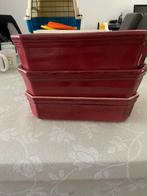 3 Vuurvaste schotels, Enlèvement, Comme neuf, Tasse(s) et/ou soucoupe(s)