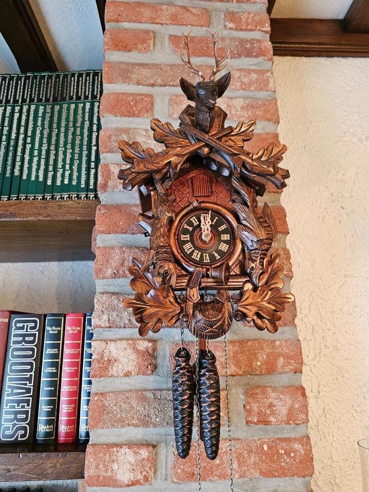 Koekoeksklok uit het Zwarte Woud, Antiek en Kunst, Kunst | Beelden en Houtsnijwerken, Ophalen