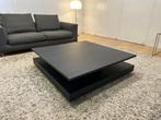 Maatwerk Matzwarte Salontafel – NP: €3.000, Huis en Inrichting, Tafels | Salontafels, Salontafel Design Tafel, Vierkant, Ophalen of Verzenden