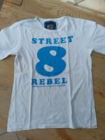 T-shirt imprimé blanc CKS taille 14 ans, Kinderen en Baby's, Kinderkleding | Maat 164, Ophalen of Verzenden, Shirt of Longsleeve