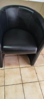 Zwarte Zetelstoel, Huis en Inrichting, Stoelen, Ophalen, Gebruikt, Eén