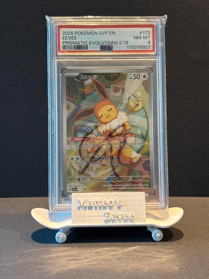 3d-geprinte graded card staander – personaliseerbaar, Hobby en Vrije tijd, Verzamelkaartspellen | Overige, Nieuw, Ophalen