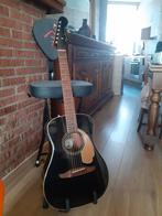 Fender malibu met fender gitaarkruk., Musique & Instruments, Instruments à corde | Guitares | Acoustiques, Enlèvement, Utilisé